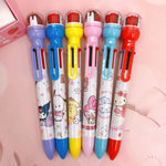 Pen 6 warna 7in1 PANJANG + roller Stamp