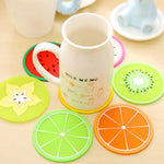 Tatakan Gelas Motif Buah