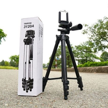 Tripod Ringstar RS 3120A + Holder U for Camera Digital DSLR Handycam hp kamera fotografer kaki 1,2m