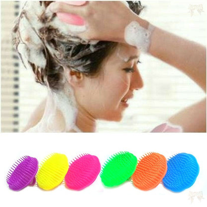 Sisir Keramas Bulat / Sikat Rambut Pijat Kepala Anti Ketombe Shampo Head Scalp Hair Massage Brush Kulit Kepala Gatal Alat Garuk