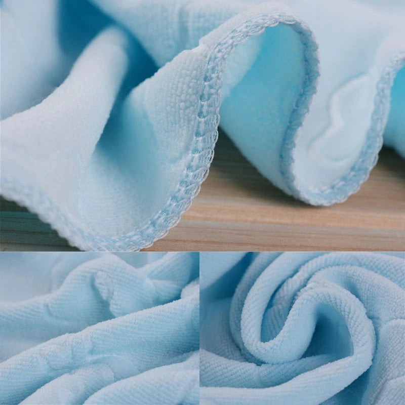 Handuk Mandi Ukuran 70x140Cm Motif Beruang / Quick Drying Bath Towel Karakter / Handuk Pantai Microfiber Embossed Bear Lembut Cepat Kering Bayi Anak Dewasa Warna Pastel