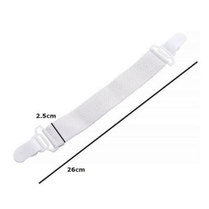 TALI KARET Strap SPREI Ujung Kasur Sheet GRIPPERS Pengait Jepitan Sudut Bed Pengikat Pengencang Kait