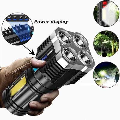 Senter 4 Led