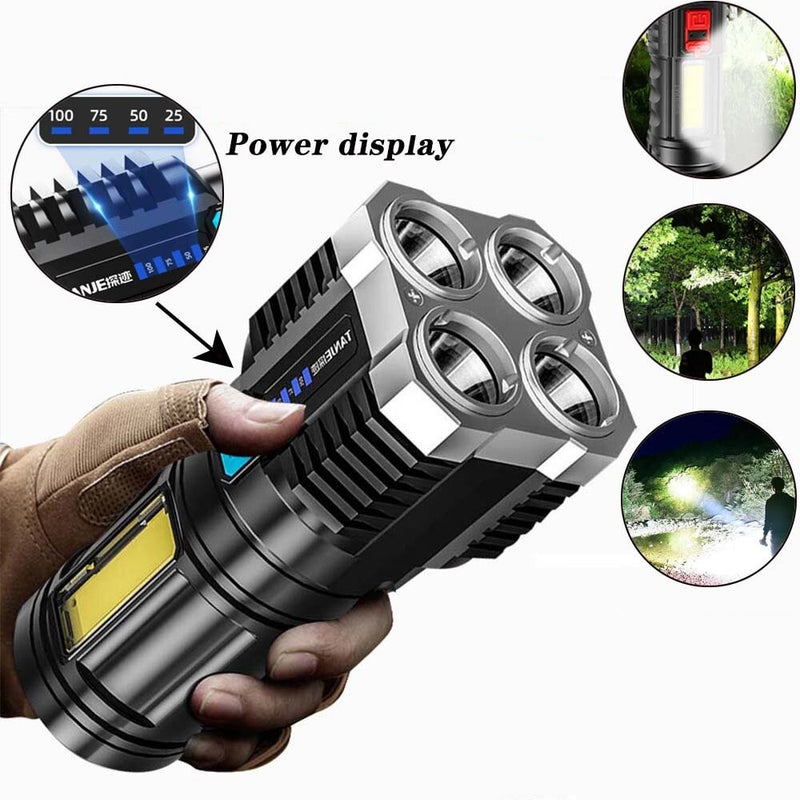 Senter 4 Led