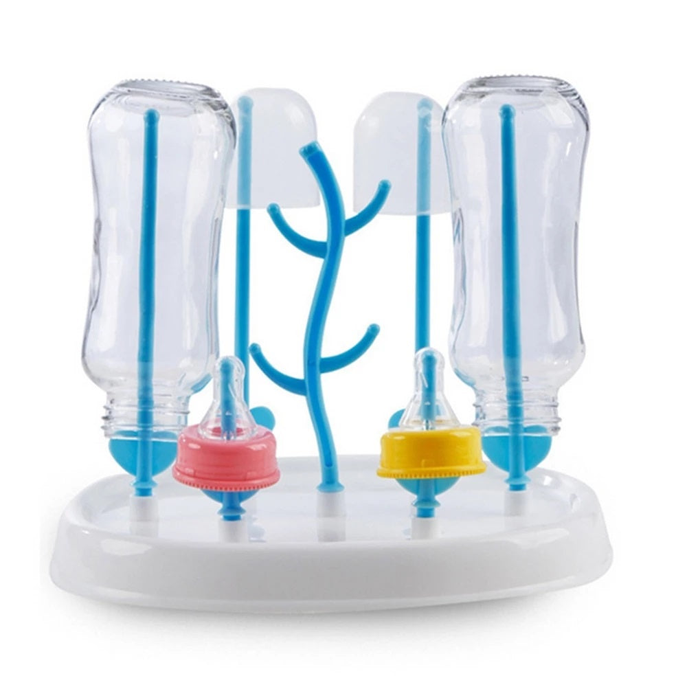 Rak Pengering Botol Susu Bayi / Tempat Tirisan Dot Gelas Mug Cangkir / Bottle Drying Rack Serbaguna / Stand Penyimpanan Jemur Perlengkapan Alat Minum Bayi