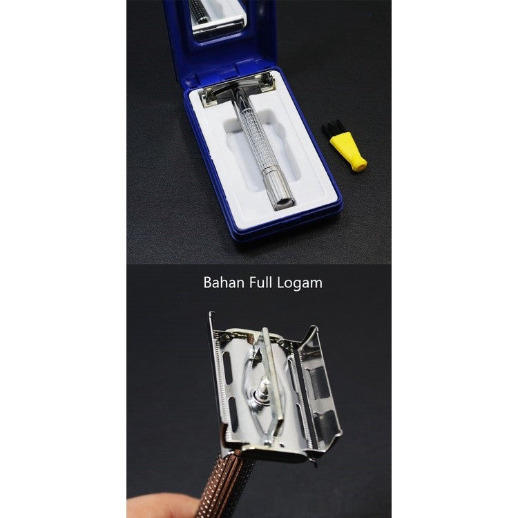 Alat Cukur Safety Razor Logam