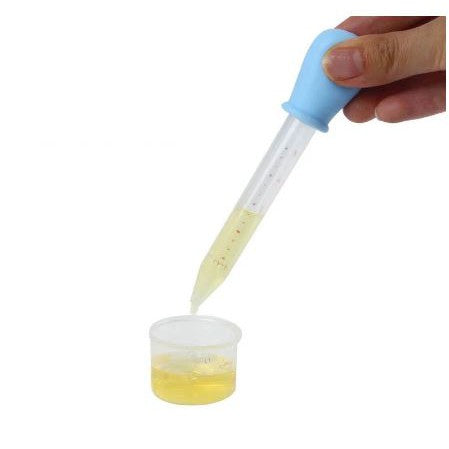 Pipet Tetes Obat Bayi 5ml Feeder Dropper Ukuran 5 ml Alat Bantu Minum Baby Medicine BPA Free Silikon Vitamin Asi