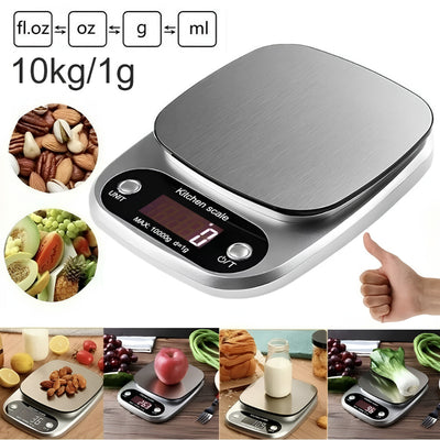 Timbangan Dapur Digital Stainless 10kg