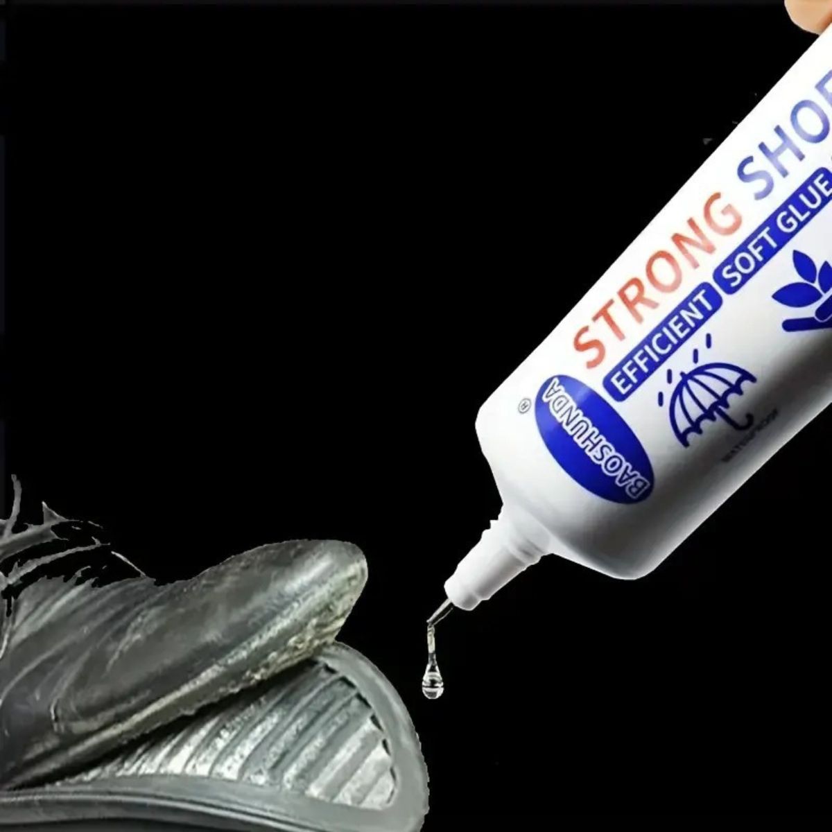 Lem Perekat Sepatu Baihere 60ml Super Kuat / Cairan Transparant Penambal Sol Sepatu Kets Sneakers Sendal Heels Tas Plastik Pakaian Kulit Kain Karet Rusak Jebol/ Lem Tambal Perbaikan Serbaguna Tahan Air Lama Shoe Glue Waterproof Transparan Terlaris
