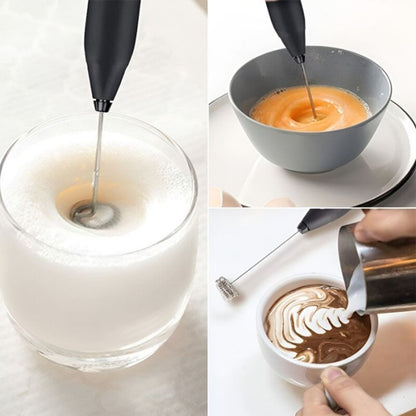 Hand Mixer Milk Froather 2in1 USB Charge Portabel Mini Elektrik Pengaduk Kopi