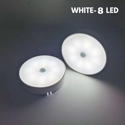 Lampu Tidur LED Sensor Gerak Otomatis Nyala / Night Light Infrared Motion / Lamp Emergency Rechargeable Cahaya Lampu Daya Rendah Low Watt