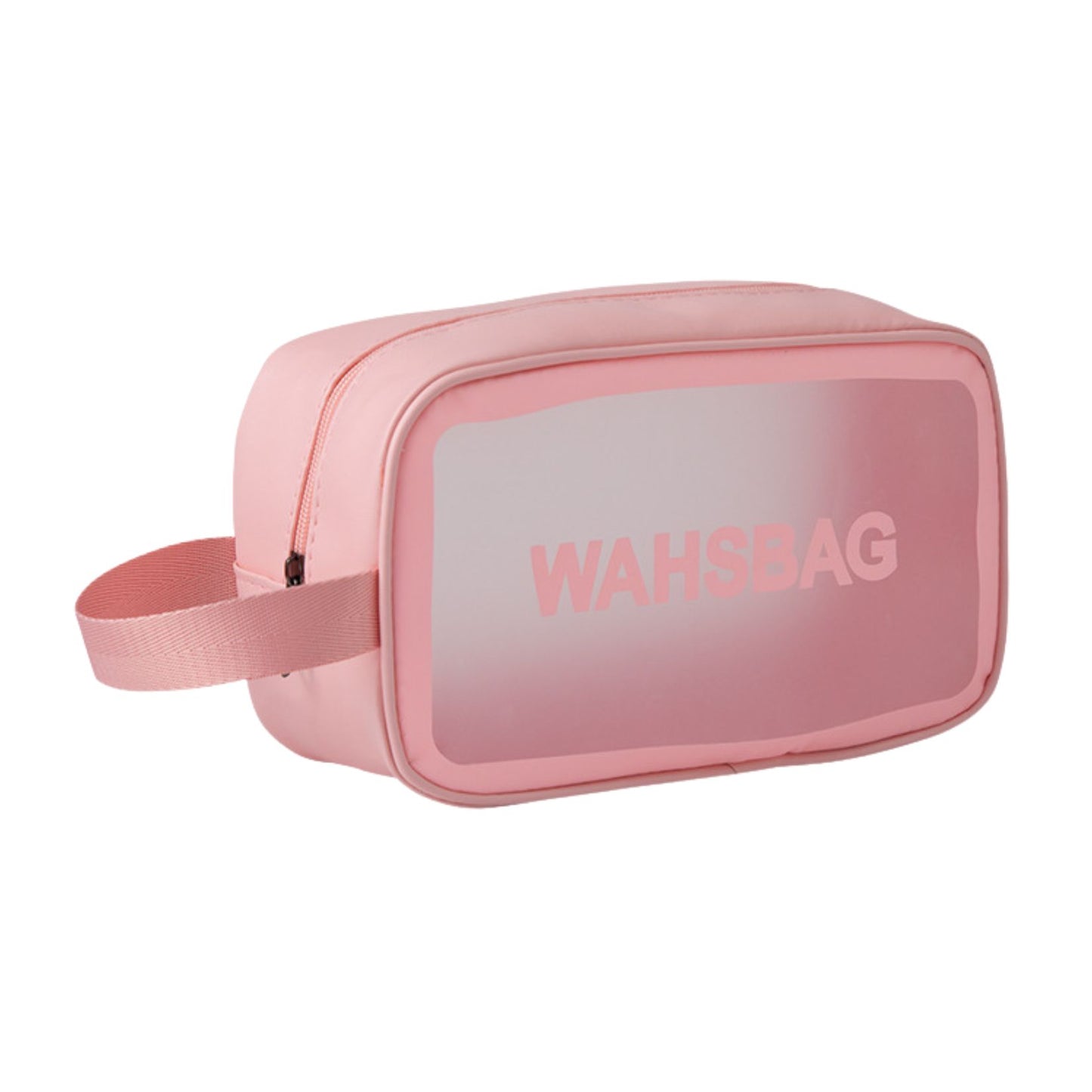 TAS WASHBAG WATERPROOF / Travel Bag Organizer Anti Air Tempat Kosmetik Alat Mandi Perlengkapan Make-up Peralatan Gadget Aksesoris Transparent Bening