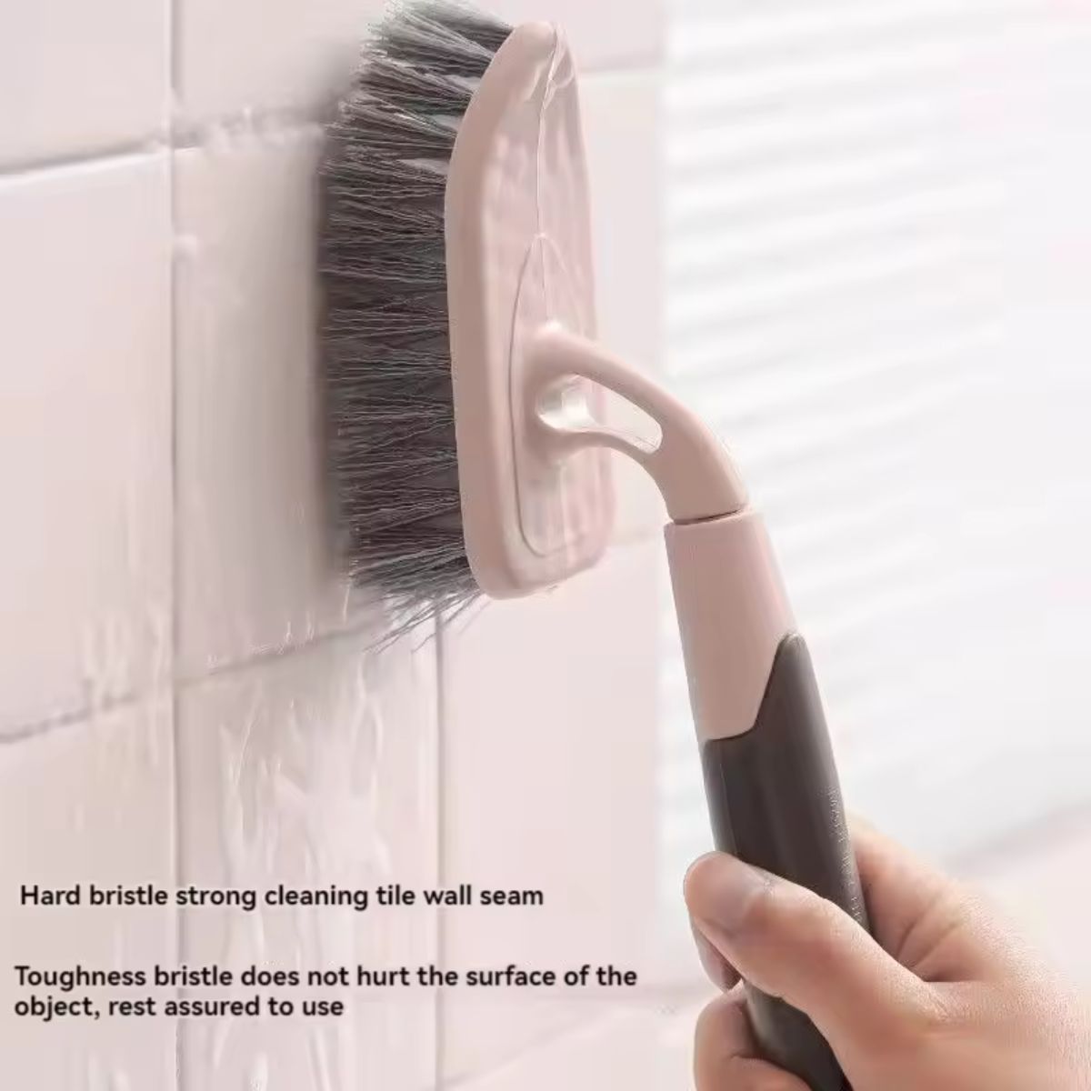 Sikat Toilet Gagang Panjang Serbaguna / Alat Gosok Pembersih Lantai DInding Kamar Mandi Kloset Dapur Toilet / Bathroom Brush With Handle Sikat Bulu Tebal Sepatu Pakaian Multifungsi