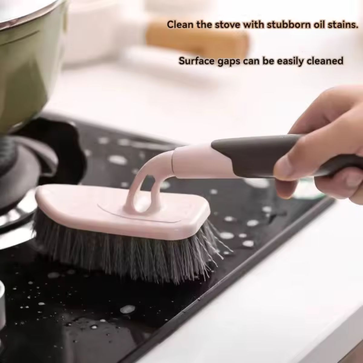 Sikat Toilet Gagang Panjang Serbaguna / Alat Gosok Pembersih Lantai DInding Kamar Mandi Kloset Dapur Toilet / Bathroom Brush With Handle Sikat Bulu Tebal Sepatu Pakaian Multifungsi