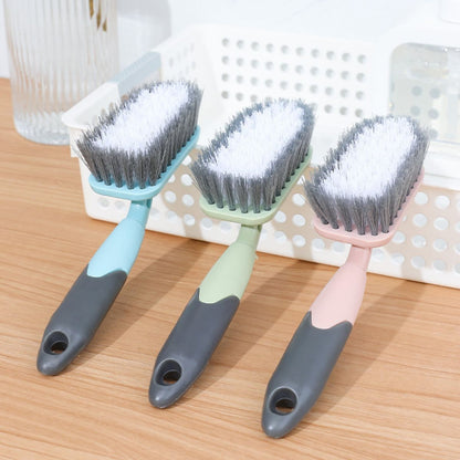 Sikat Toilet Gagang Panjang Serbaguna / Alat Gosok Pembersih Lantai DInding Kamar Mandi Kloset Dapur Toilet / Bathroom Brush With Handle Sikat Bulu Tebal Sepatu Pakaian Multifungsi