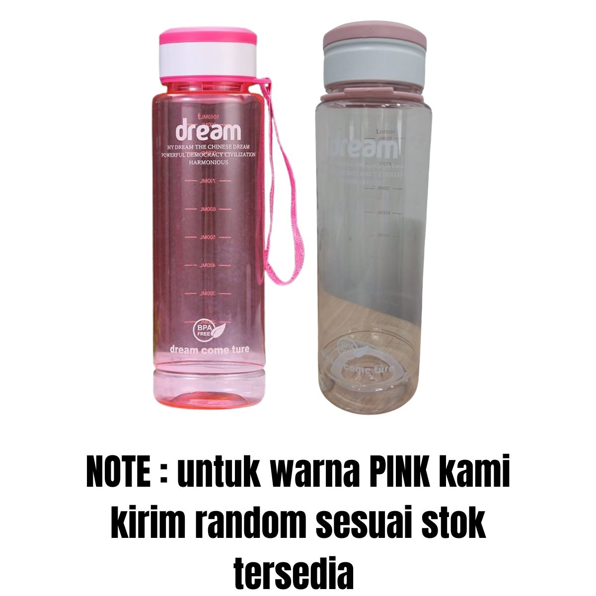 Botol Minum My Dream 1000ML My Bottle Dream Infused Water 1 Liter