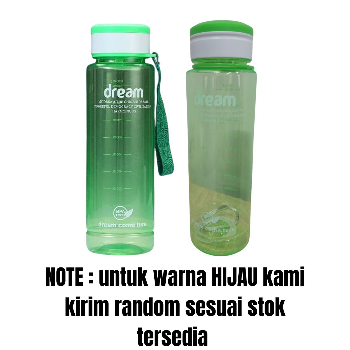 Botol Minum My Dream 1000ML My Bottle Dream Infused Water 1 Liter