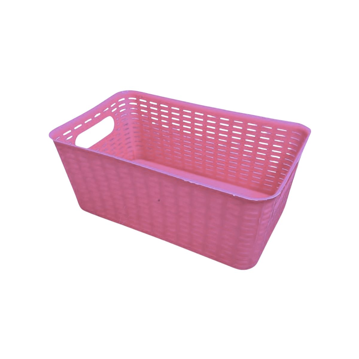 Keranjang Anyaman Kotak Plastik Serbaguna / Tempat Penyimpanan Aksesoris Peralatan Bumbu Dapur Kantor Sekolah Lemari Anak Rumah Storage Box Organizer Plastic Wadah Perapih Meja Alat Tulis Make Up Kamar Mandi Tidur Cemilan Accessories Aesthetic Multifungsi