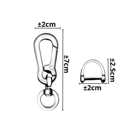 Gantungan Kunci No Hp / Keychain Car / Buckle Tali Gantung Motor Mobil Anti Hilang Praktis Berkualitas