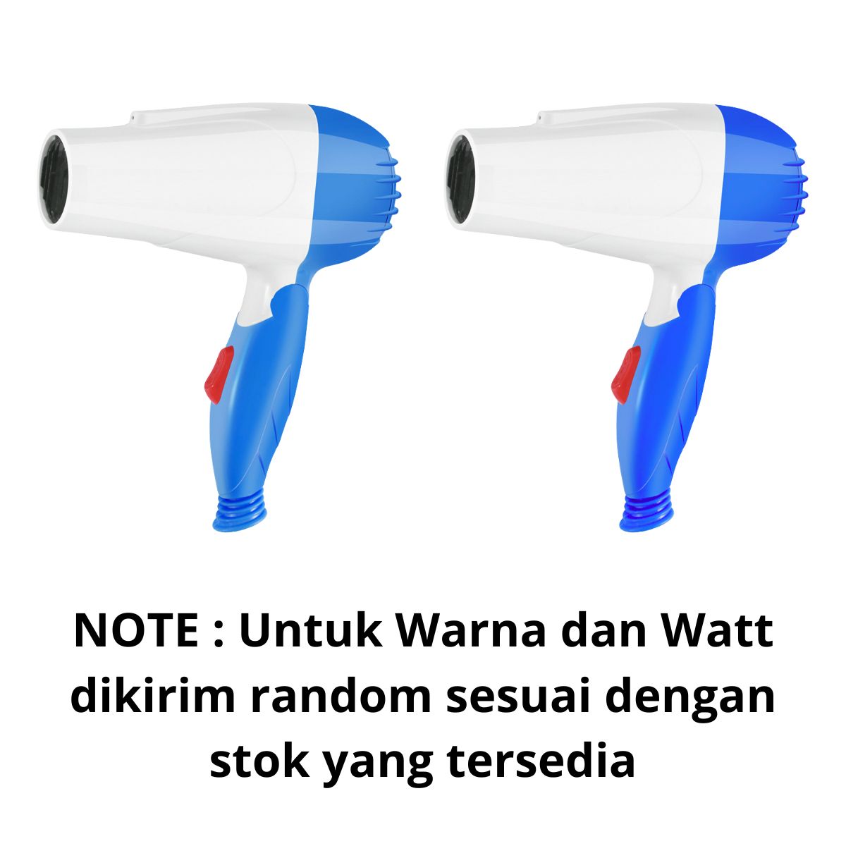 Hair Dryer Mini Lipat Alat Pengering Rambut NOVA N-658 Hairdryer Low Watt Murah Bagus Rekomen Salon