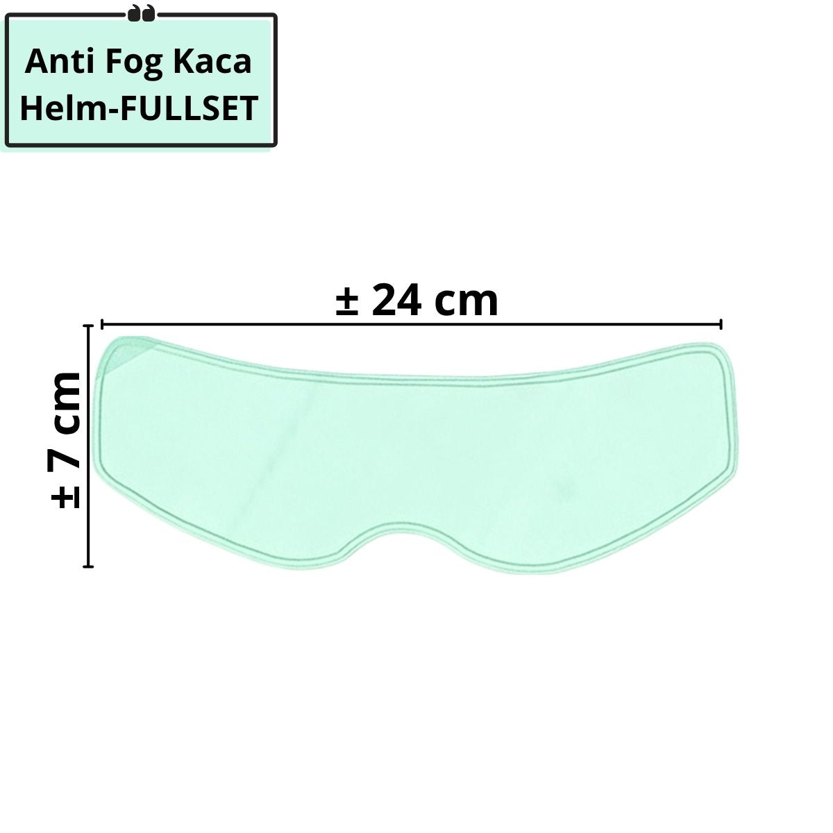 Stiker Anti Fog Kaca Helm Motor Anti Embun Tempelan Lapisan Nano Anti Air Hujan Clear View Rainproof Film For Helmet Sticker Kaca Film Pelindung Lensa Visor Tahan Kabut