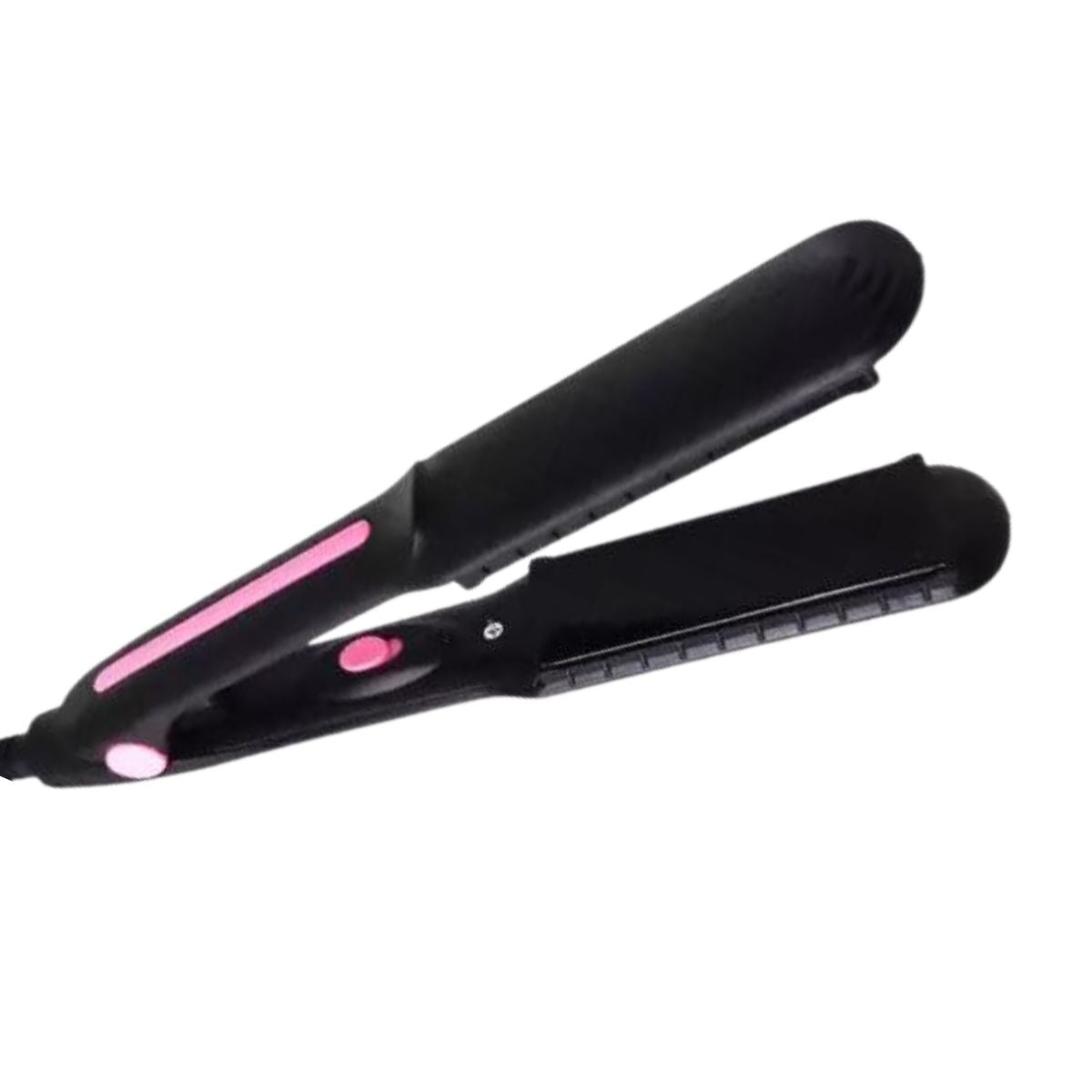 Catokan Rambut Inova SX-8006 Pelurus & Keriting 2in1 Tidak Merusak Rambut / Stylish Hair Straightener Curling Iron Catok Listrik Travel Smoothing Rebonding Cepat Panas Low Watt Alat Peralatan Styling Portable Curly Wave Ombak Variasi Ceramic Plate