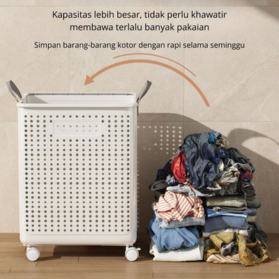 Keranjang Laundry Lipat