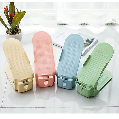 Adjustable Shoe Organizer Penyimpanan Sepatu