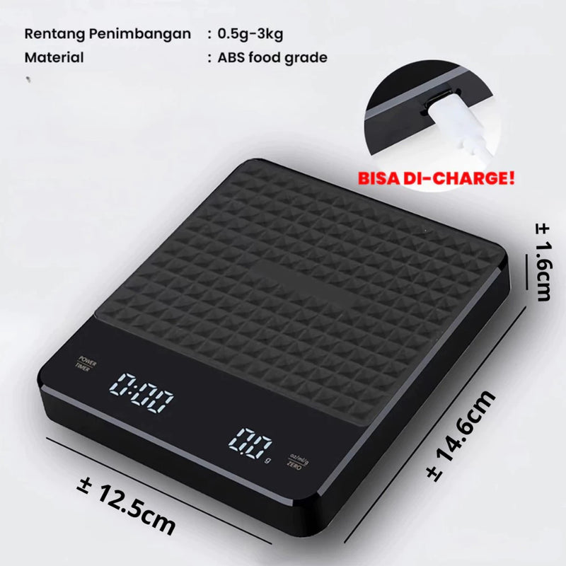 Timbangan Kopi Digital 0,1Gram 5KG