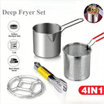 Deep Fryer 4in1 Penggorengan Anti Lengket