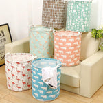 Keranjang Baju Kotor LIPAT CANVAS