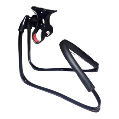 Lazyneck Flexible Model Jepit / Phone Holder Leher Penahan Handphone Penyangga HP Penjepit Jepitan Narsis Gantung Kursi Mobil Lantai Tempat Tidur / Lazy Neck Hanging Stand Multifungsi Smartphone Mp3 PDA Nonton Film Drakor Dracin Main Game