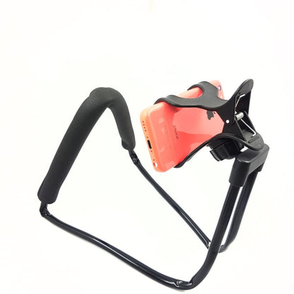 Lazyneck Flexible Model Jepit / Phone Holder Leher Penahan Handphone Penyangga HP Penjepit Jepitan Narsis Gantung Kursi Mobil Lantai Tempat Tidur / Lazy Neck Hanging Stand Multifungsi Smartphone Mp3 PDA Nonton Film Drakor Dracin Main Game