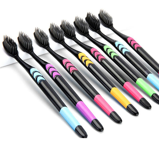 Sikat Gigi Dewasa (1Set Isi 10pcs) Toothbrush Double Care Sensitive Sikat Gigi Traveling Bulu Halus dan Lembut Tooth Brush Hotel TERMURAH BERKUALITAS