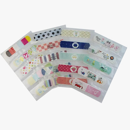 Plester Luka Karakter Anti Air / Pembalut Pelindung Luka Hansaplast Motif Untuk Anak Dan Dewasa Band Aid Waterproof Handsaplast Perban Character Perlengkapan P3K Motif Gambar Lucu Hansaplas