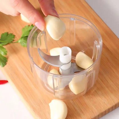 Blender Chopper Mini Usb 100ml FOOD GRADE / Alat Giling Bawang Putih Merah Cabe Tomat Kunyit Kemiri Bumbu Dapur Portable Food Processor Perangkat Dapur Mudah Dibersihkan Easy to Clean Mofan Acc Accessories Mofana Mofanaccessories Aksesoris Accesories