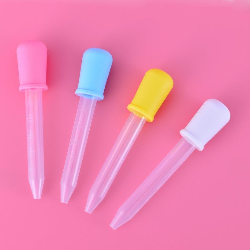 Pipet Tetes Obat Bayi 5ml Feeder Dropper Ukuran 5 ml Alat Bantu Minum Baby Medicine BPA Free Silikon Vitamin Asi