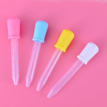 Pipet Tetes Obat Bayi 5ml Feeder Dropper Ukuran 5 ml Alat Bantu Minum Baby Medicine BPA Free Silikon Vitamin Asi