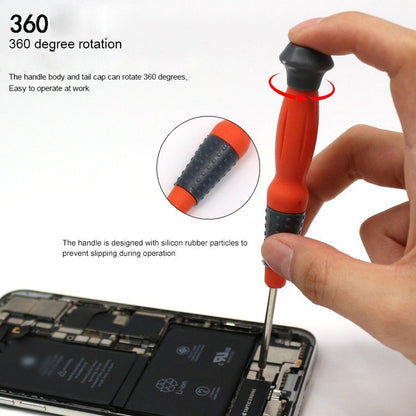 Obeng HP 7in1 - Set Alat Perkakas Perlengkapan Service Komputer Laptop Kamera Jam Tangan Handphone Drone HP Radio Printer Elektronik Serbaguna / Screwdriver Bits Hardware Tools 7pcs / Peralatan Tangan Pembuka Baut Multifungsi Obeng Segitiga