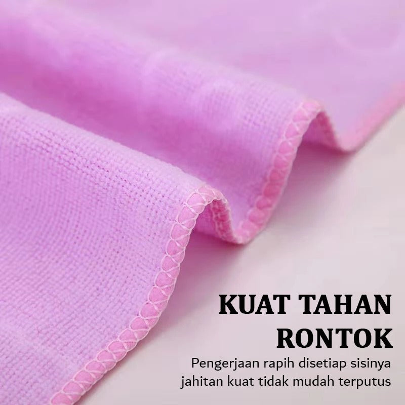 Handuk Muka Motif Bear 30x30 / Sapu Tangan Mini Micorfiber Bulu Halus Lembut Cepat Kering Gambar Beruang Lucu Multifungsi