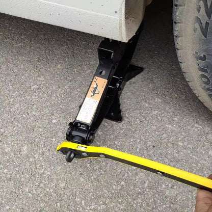Kunci Pas Pemutar Dongkrak Mobil / Universal Rechet Wrench / Alat Perkakas Perbaikan Kendaraan Ganti Ban Bocor Pecah Gagang Putar Mur Baut Manual Penghemat Tenaga Bahan Besi Baja Anti Karat Berkualitas Peralatan Perlengkapan Bengkel Motor Sepeda Off Road