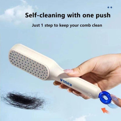 Sisir Rambut Anti Kusut Magic Comb Sisir Praktis Anti Rontok Sisir Tarik Lembut