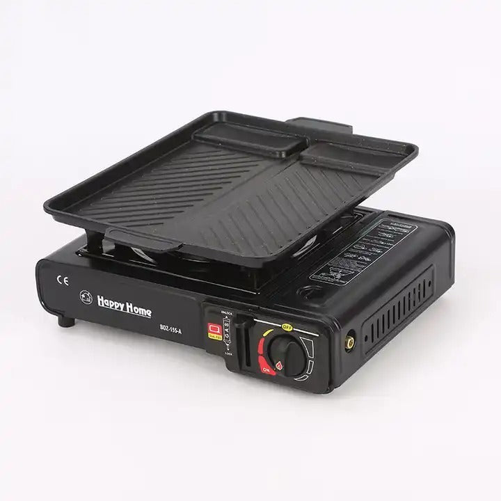 Panggangan BBQ Persegi Korean Grill Pan Plate / Wajan Tempat Pemanggang Daging Steak Beef Ikan Bakso Sosis Sate Jagung Anti Lengket / Alat Panggang Barbeque Untuk Berkemah Piknik Tahun Baruan Camping Anti Karat Serbaguna Peralatan Masak Multifungsi