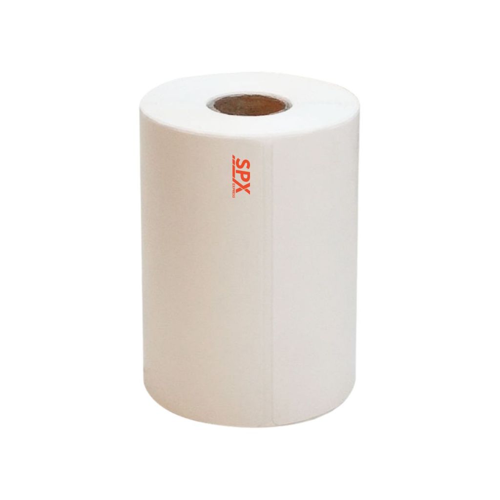 Kertas Thermal Paper Roll 100x150 mm Isi 250 & 500 Lembar / Label Sticker Barcode Ukuran A6 Lebel Print Tempel Resi Pengiriman Cetak Jelas Tebal Anti Air Perekat Kuat Stiker EDC Lembaran Waterproof Marketplace Online Shop Continuous Paper 100mm x 150mm