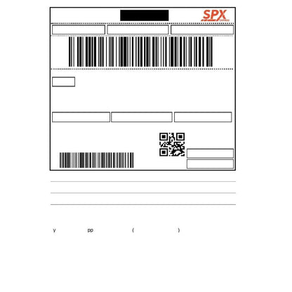Kertas Thermal Paper Roll 100x150 mm Isi 250 & 500 Lembar / Label Sticker Barcode Ukuran A6 Lebel Print Tempel Resi Pengiriman Cetak Jelas Tebal Anti Air Perekat Kuat Stiker EDC Lembaran Waterproof Marketplace Online Shop Continuous Paper 100mm x 150mm