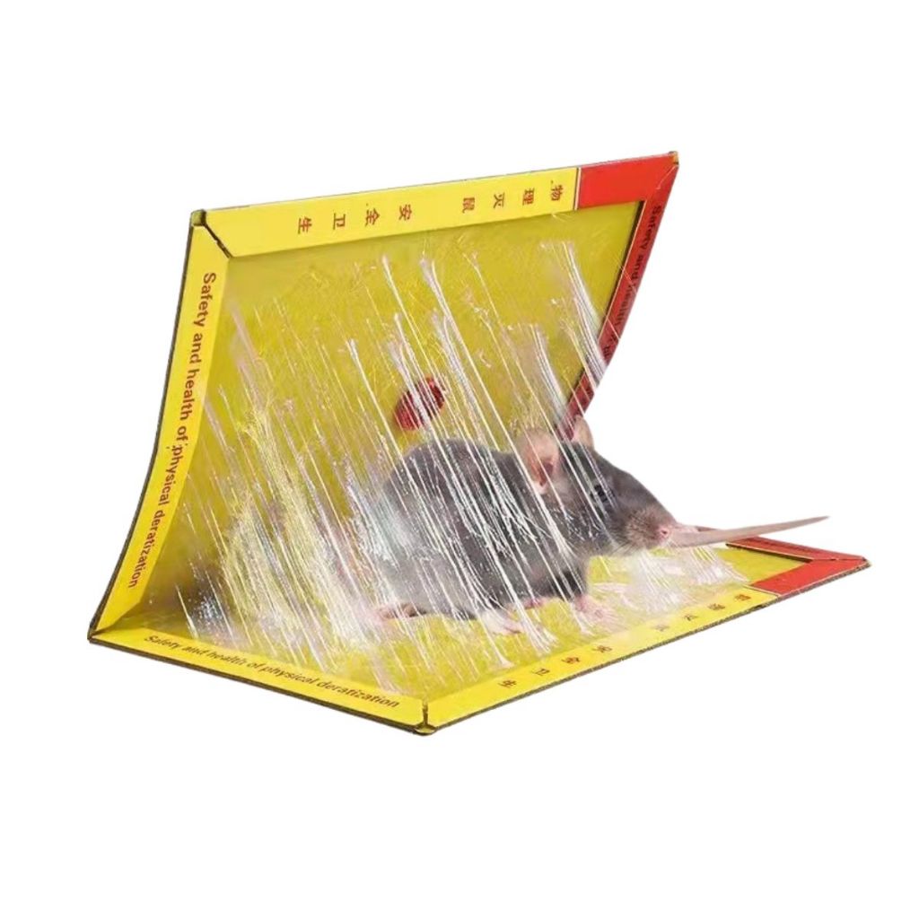 Lem Perangkap Tikus Model Buku / Alat Penangkap Pembunuh Pengusir Curut Kecoa Cicak Siap Pakai / Mouse Glue Trap / Papan Jebakan Pembasmi Hama Super Lengket Tanpa Bau Multifungsi