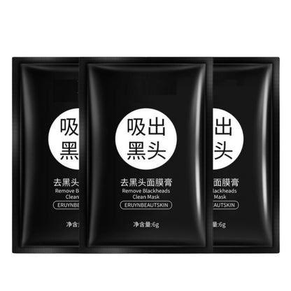 Masker Komedo Sachet 6gr Peel Off Mask / Masker Lumpur Facial Pengangkat Komedo Kulit mati Black Head / Remove Blackhead Activated Charcoal 6Gram / Masker Perawatan Wajah Pelembab Kulit Muka Penghilang Kulit Kasar Titik Gelap Anti Jerawat
