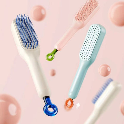 Sisir Rambut Anti Kusut Magic Comb Sisir Praktis Anti Rontok Sisir Tarik Lembut