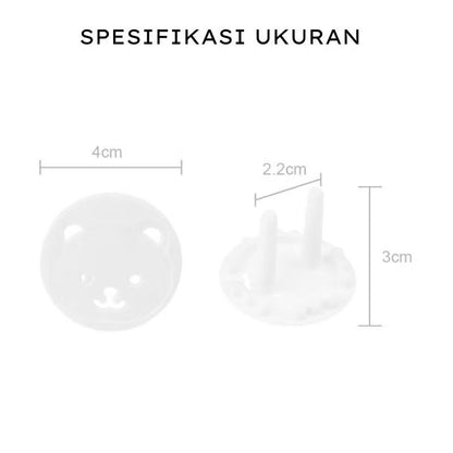 Pelindung Colokan Listrik / Penutup Pengaman Stop Kontak Steker Colokan Listrik