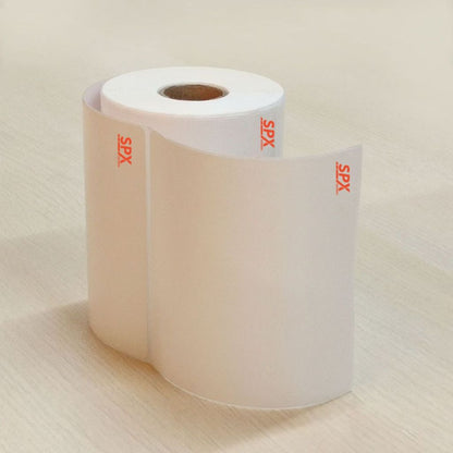Kertas Thermal Paper Roll 100x150 mm Isi 250 & 500 Lembar / Label Sticker Barcode Ukuran A6 Lebel Print Tempel Resi Pengiriman Cetak Jelas Tebal Anti Air Perekat Kuat Stiker EDC Lembaran Waterproof Marketplace Online Shop Continuous Paper 100mm x 150mm
